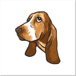 Basset Hound Dog Posters and Art